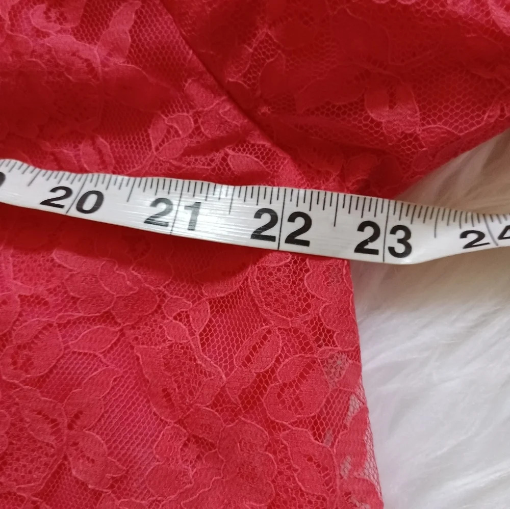 Vintage Gossard Artemis Orange Pink 2pc Ladies Nightgown Robe Set Sz Medium - Picture 12 of 14